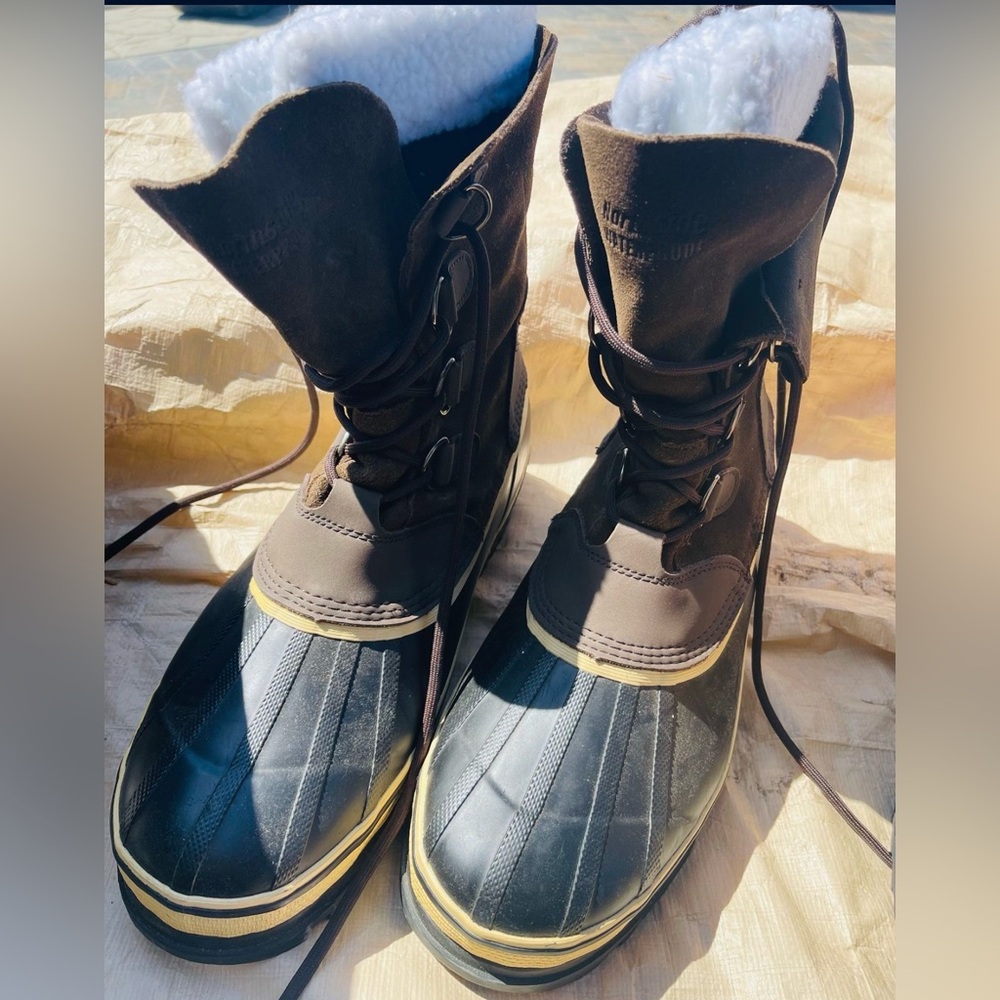 3M Thinsulate Brown and Black Men's Boots Waterproof